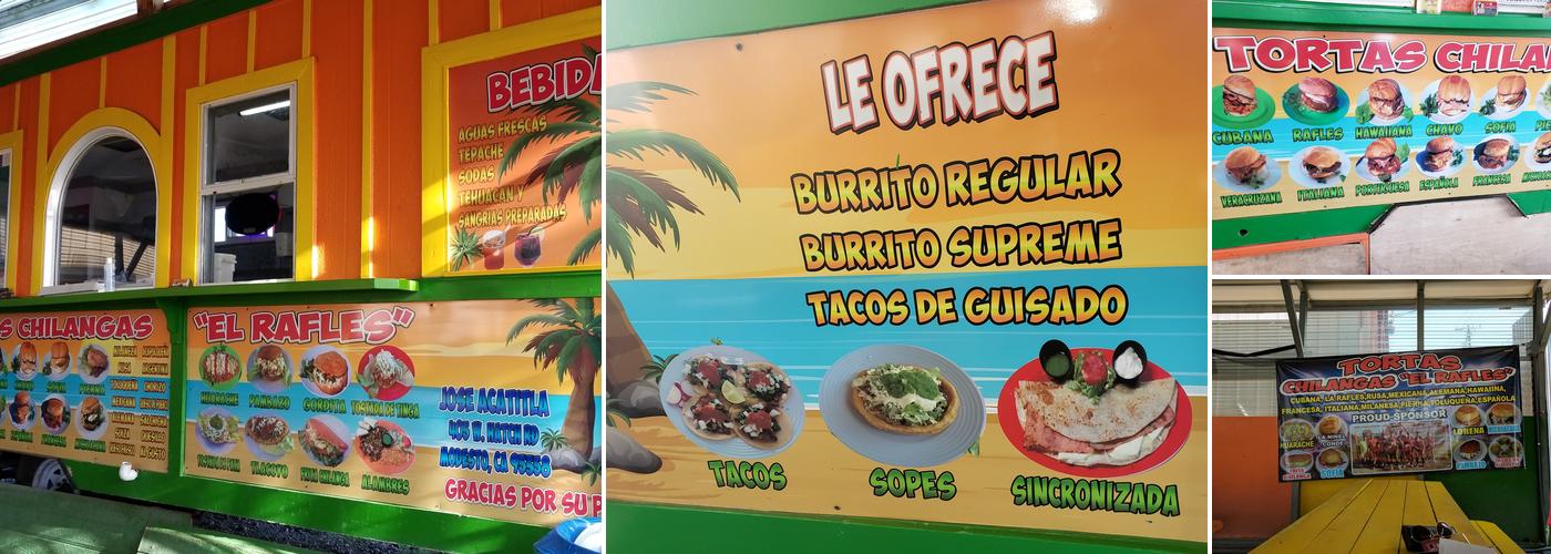 Tortas Chilangas El Rafles Menu