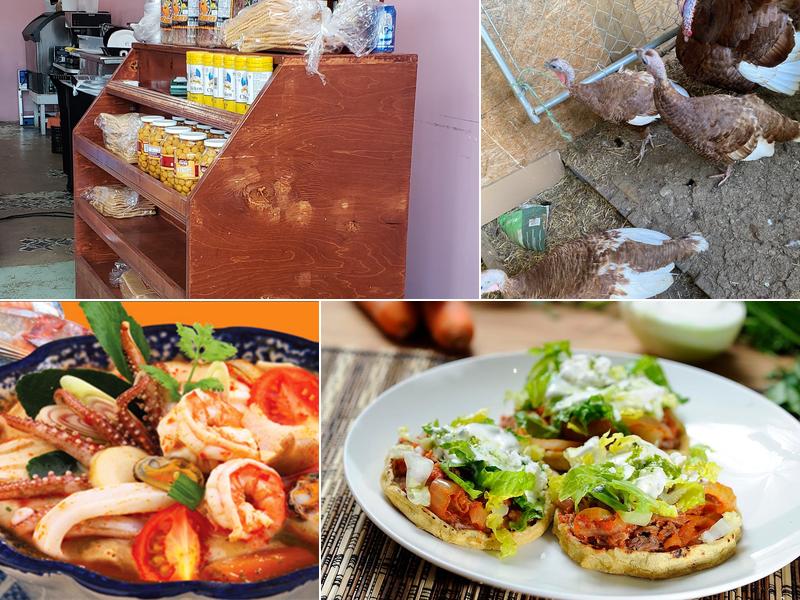 Ice cream/Taquería Los Dos Gallos