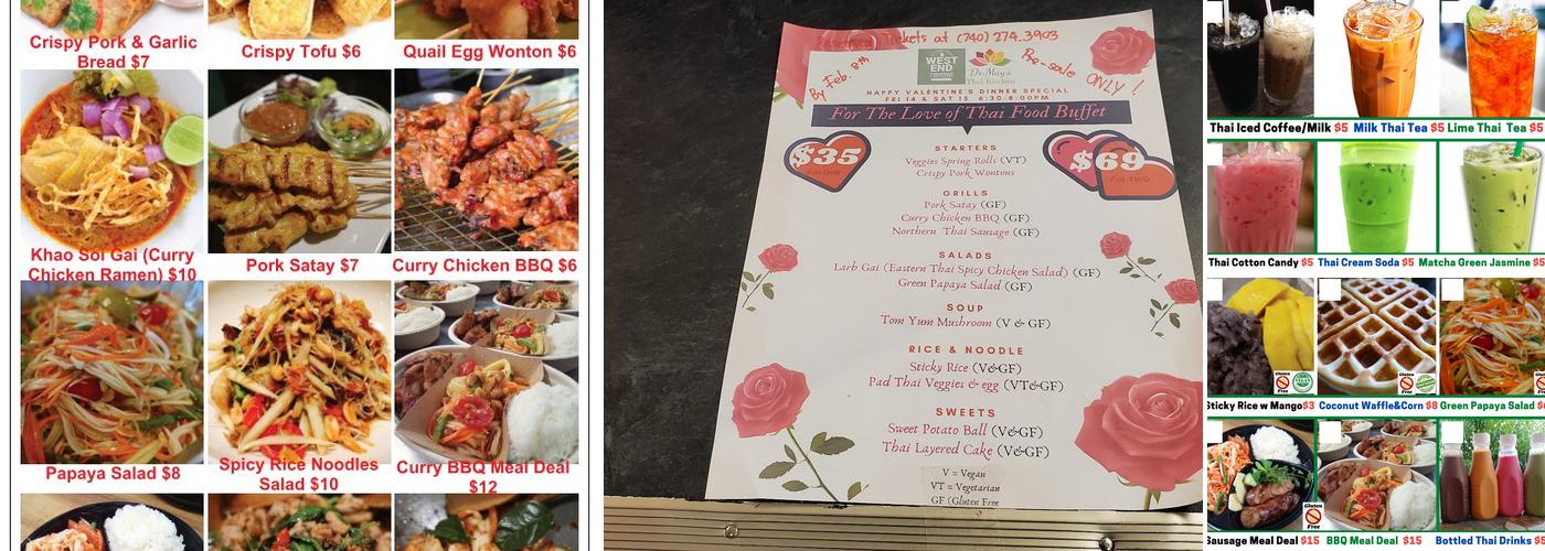 Dr.May's Thai Kitchen Menu