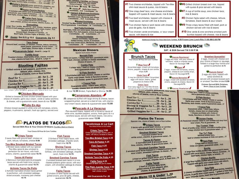 El Mercado Restaurant Menu