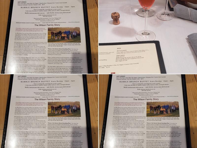 Creekside Grille Menu