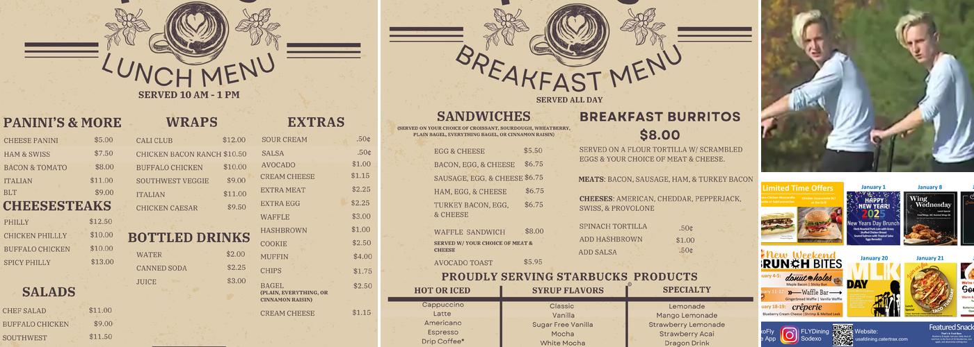 Patterson Dining Facility Menu