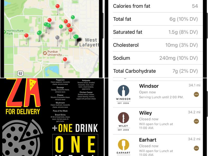 Pete's Za at Tarkington Menu