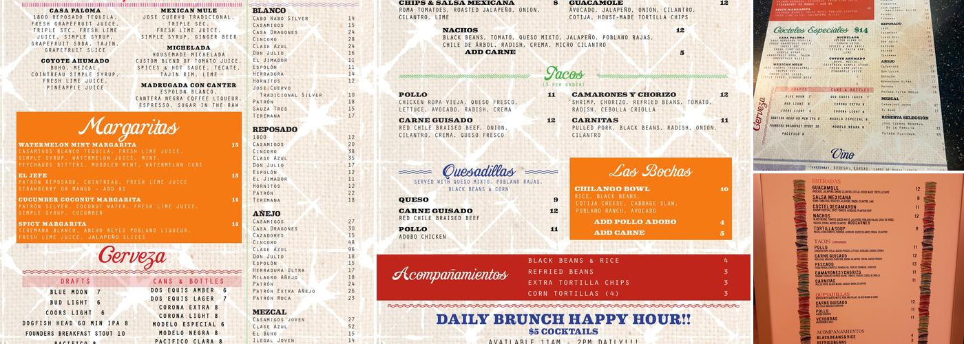 Distrito Menu