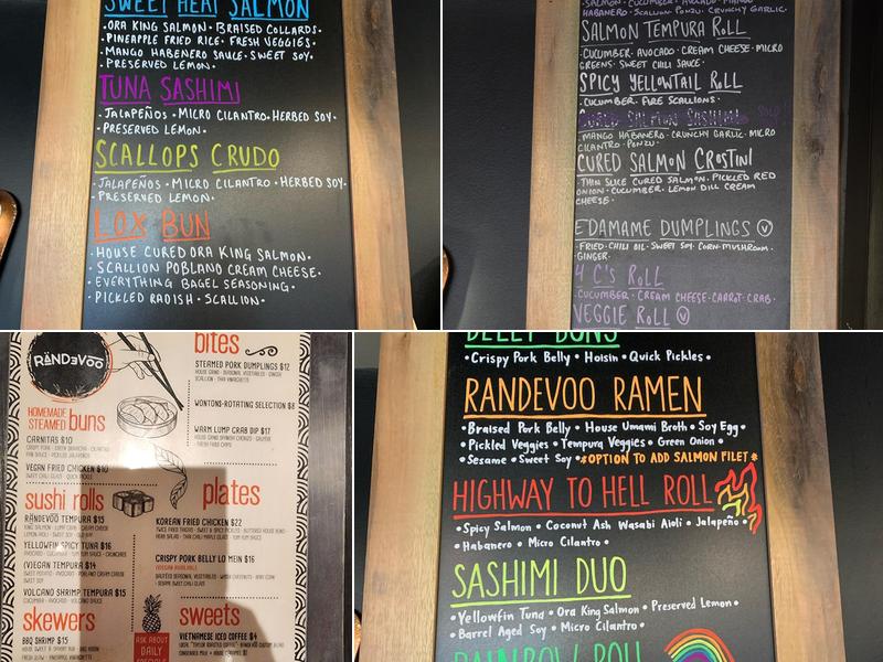 Randevoo Restaurant Menu