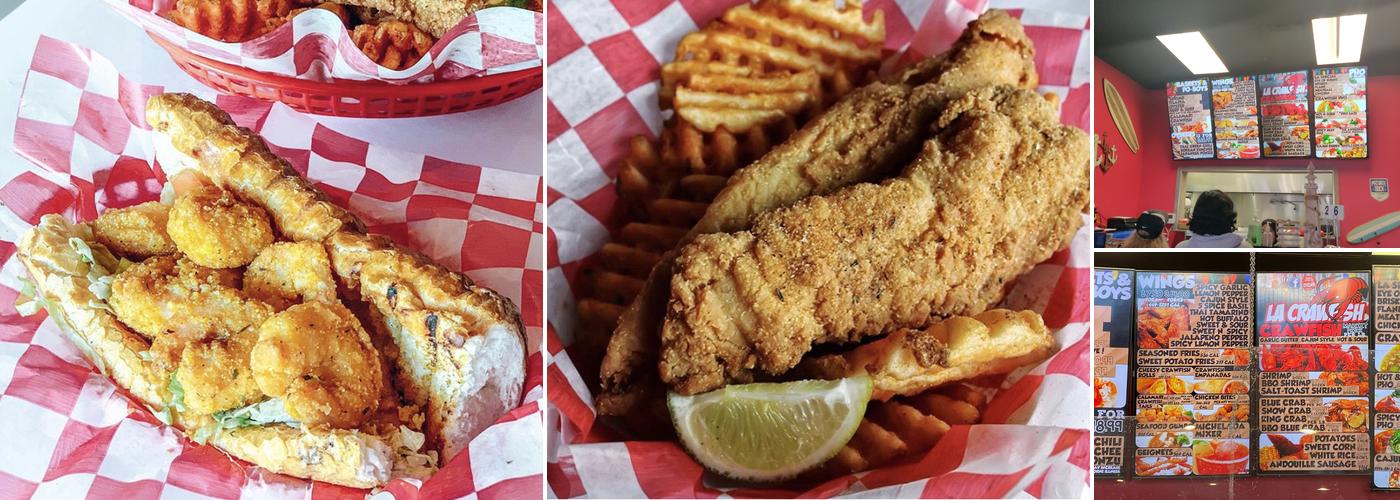 LA Crawfish - Loop 410 Menu