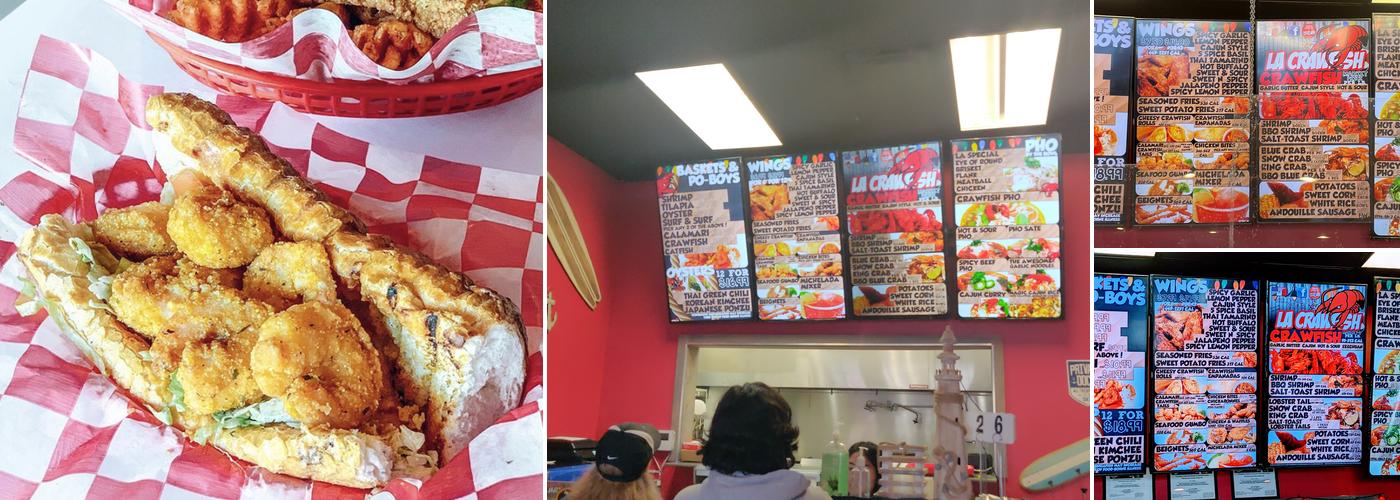 LA Crawfish - Loop 410 Menu