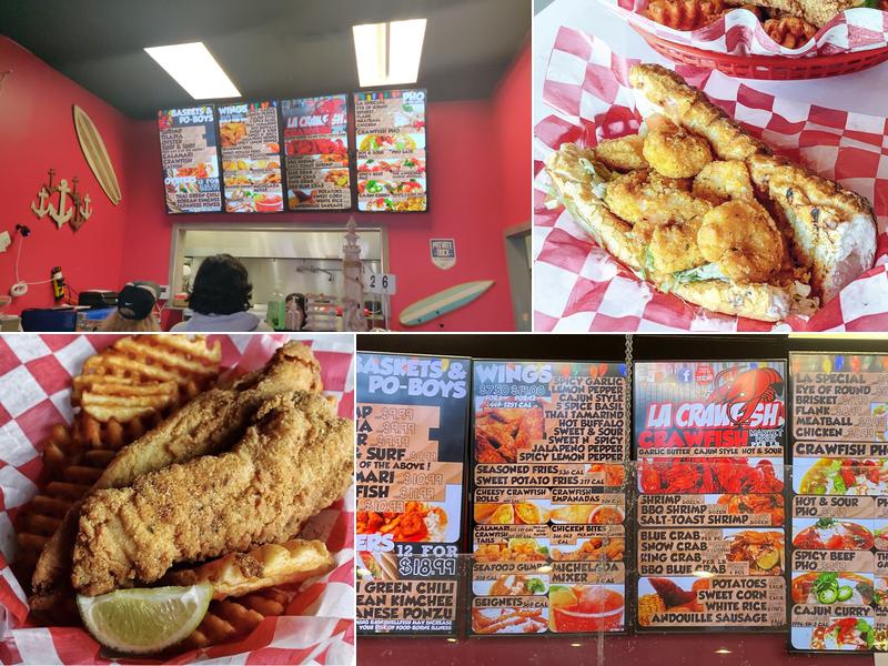 LA Crawfish - Loop 410 Menu