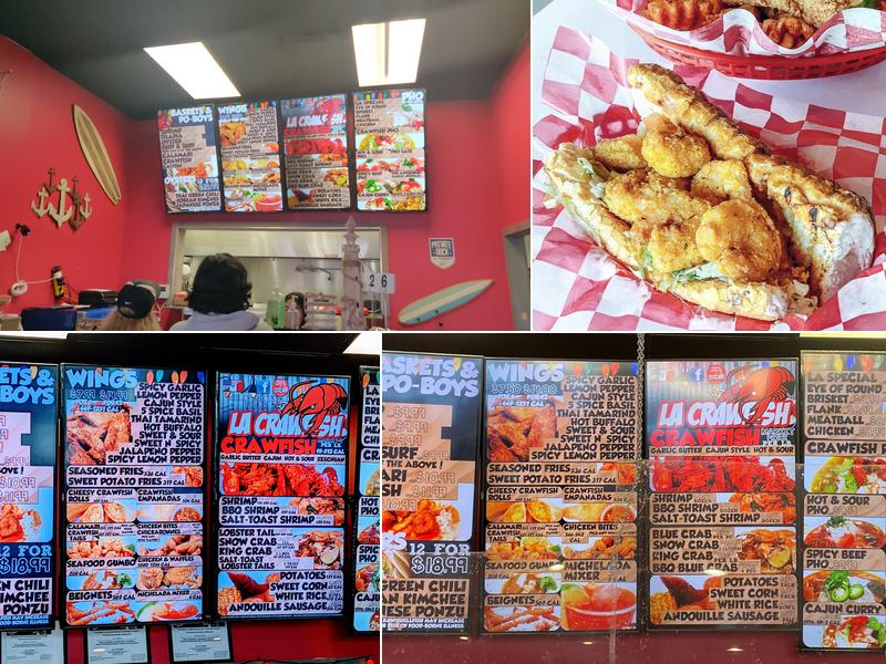 LA Crawfish - Loop 410 Menu
