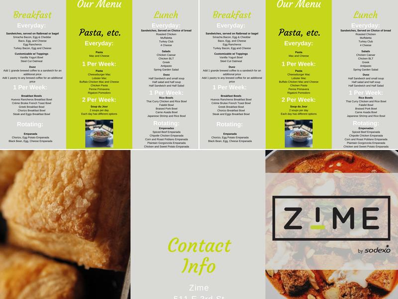 Zime Menu