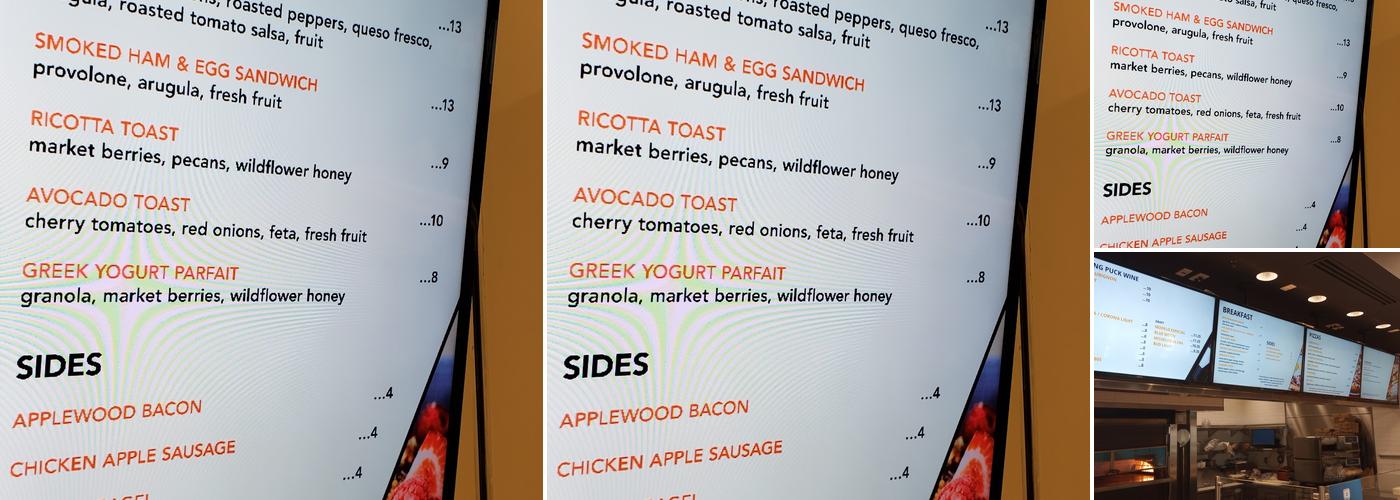 Wolfgang Puck Pizza Menu