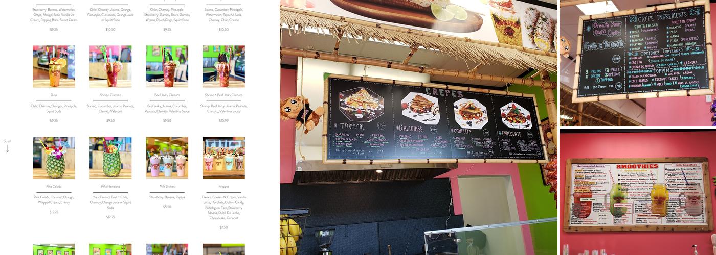 Kokitos Menu