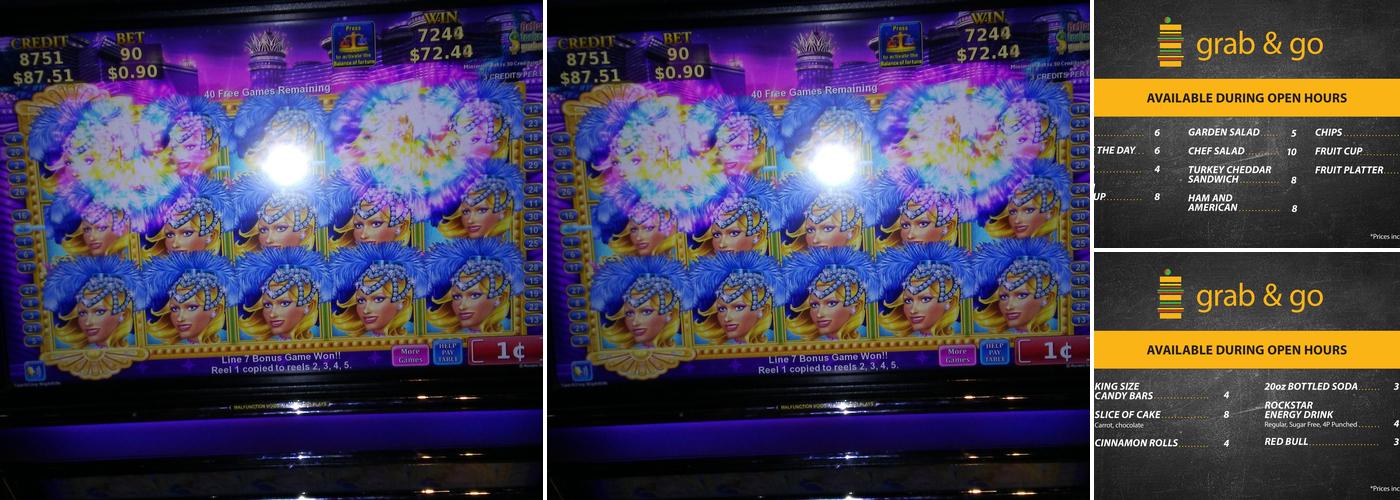 Dash Cafe at Harrah's Hoosier Park Menu