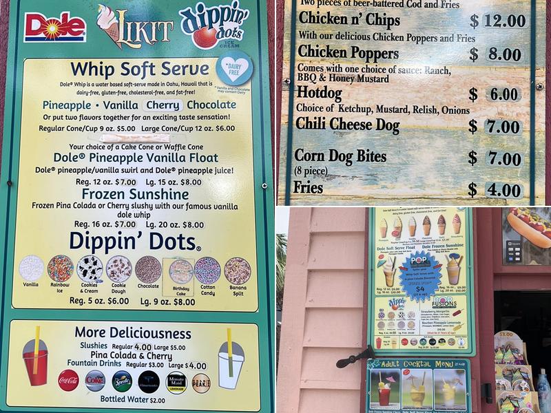 The Original Likit fish & chips Menu