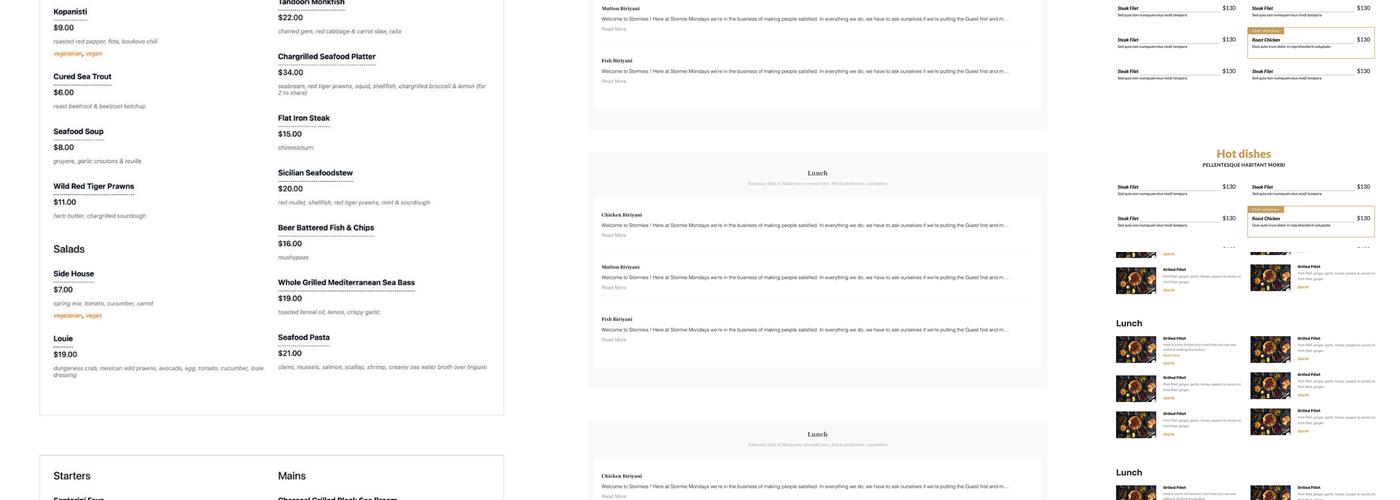 Frisco Sushi 469 Menu