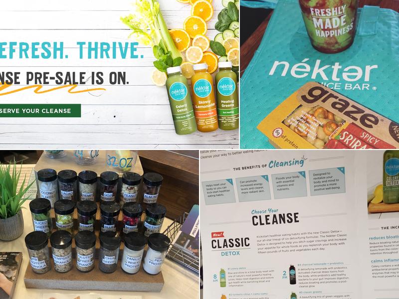 Nekter Juice Bar Menu