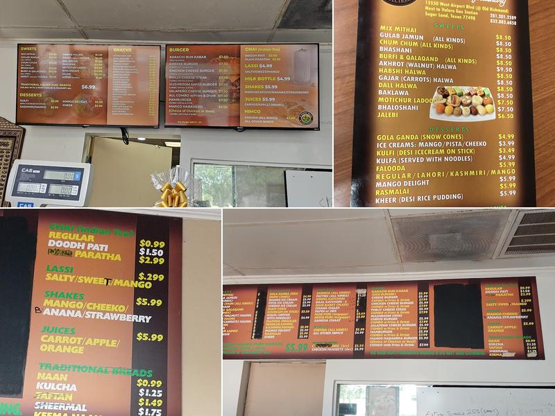 Al Rehmat Sweets & Confectionary Menu