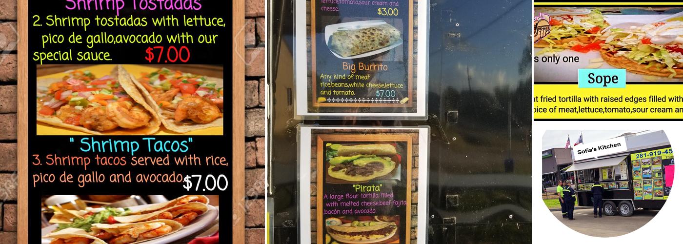 Sofia's Kitchen Menu