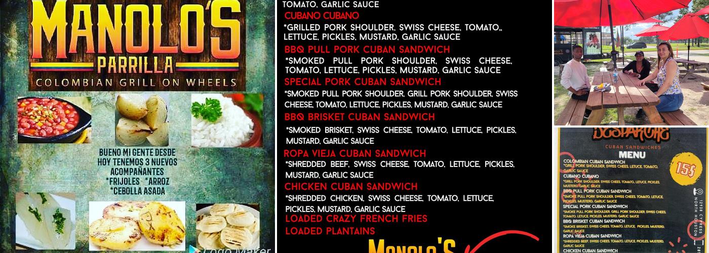 Manolo's Parrilla on Wheels (Food Truck) Menu