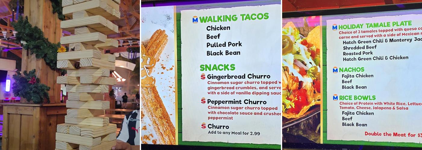Macho Nacho Menu