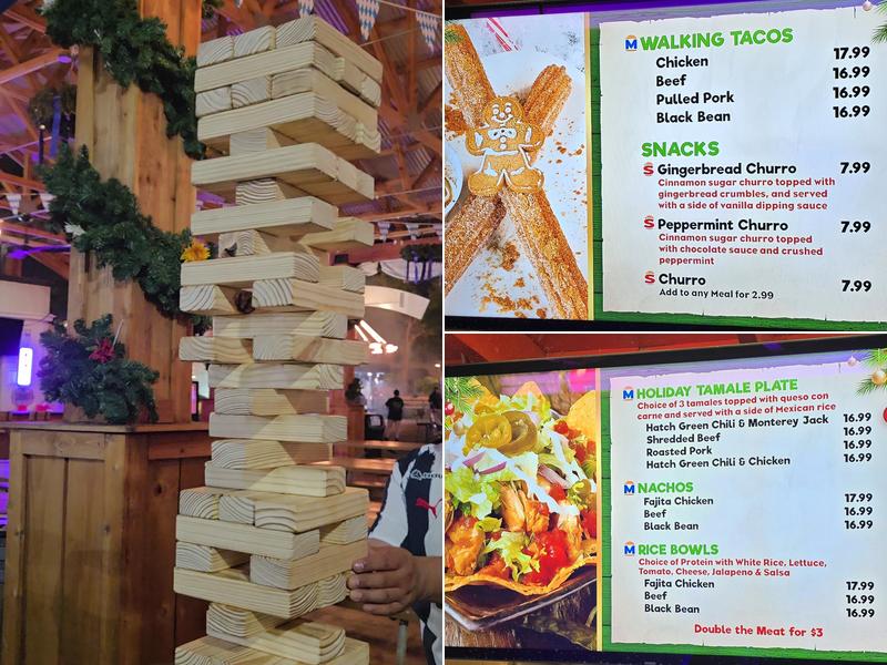 Macho Nacho Menu
