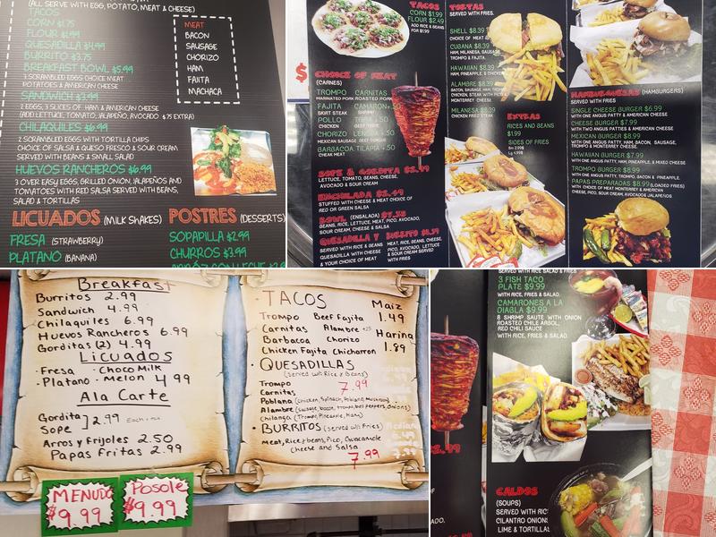 Torta Shell Menu