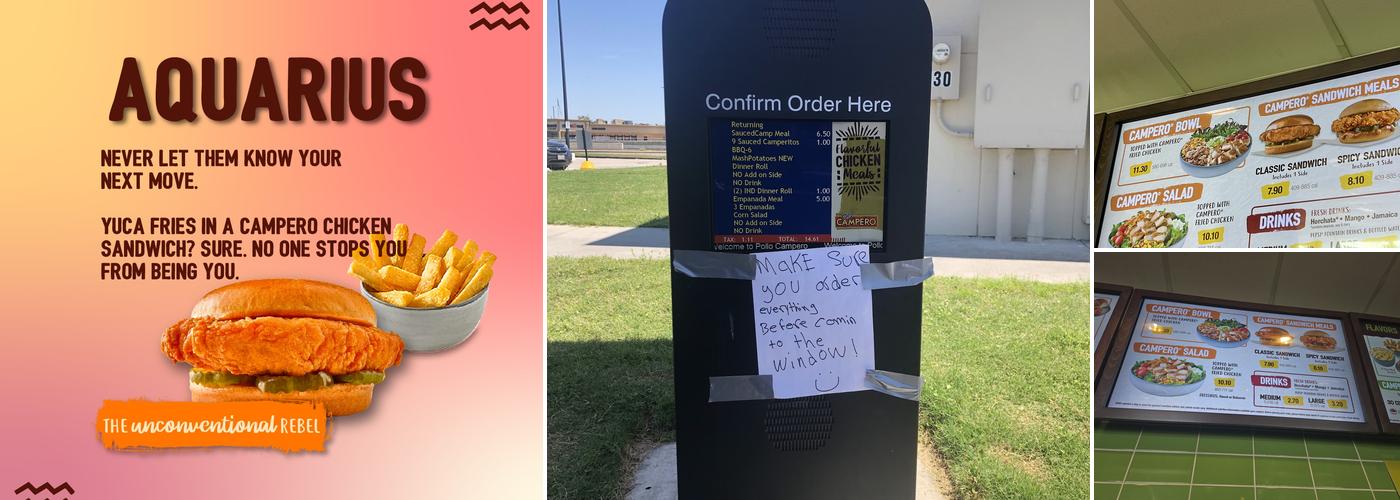Pollo Campero Menu