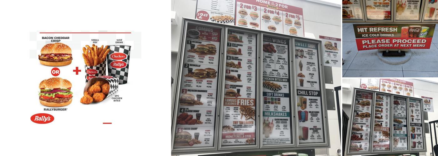 Checkers Menu
