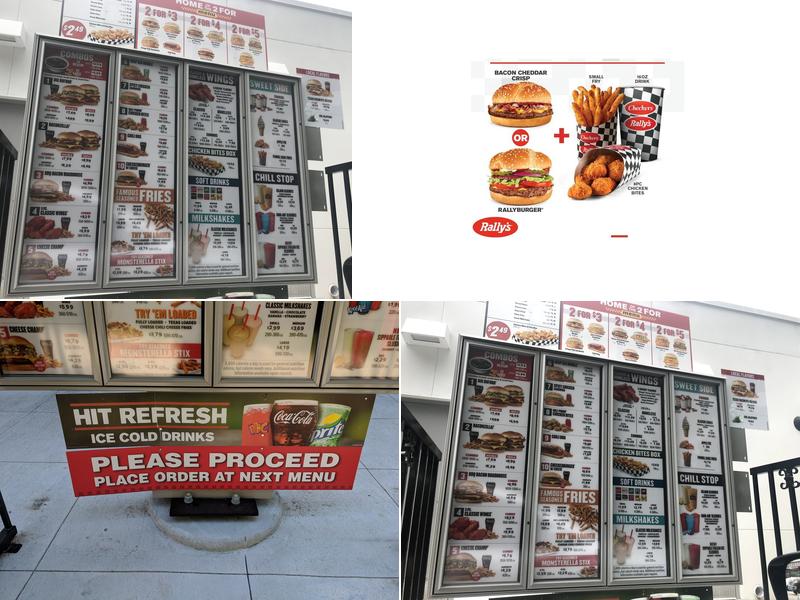 Checkers Menu