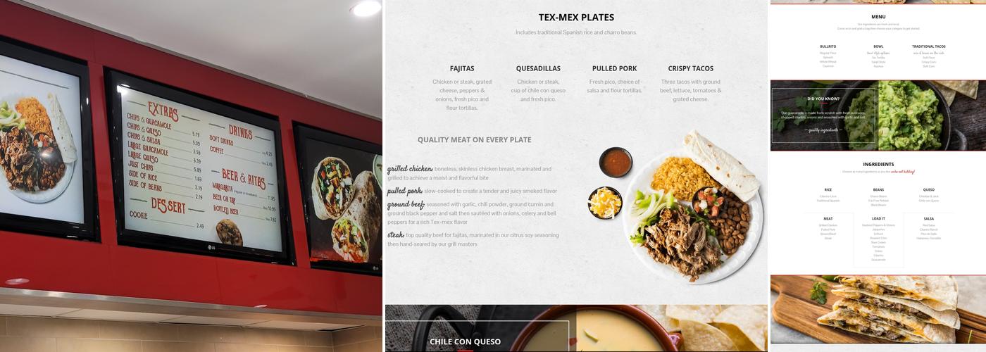 Bullritos Menu