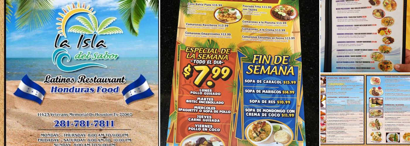 Coco Bahia Menu