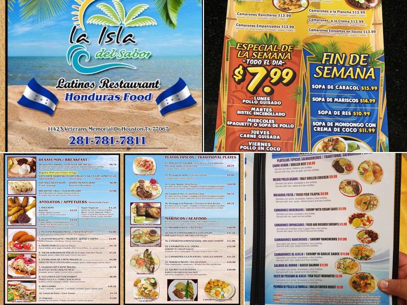 Coco Bahia Menu