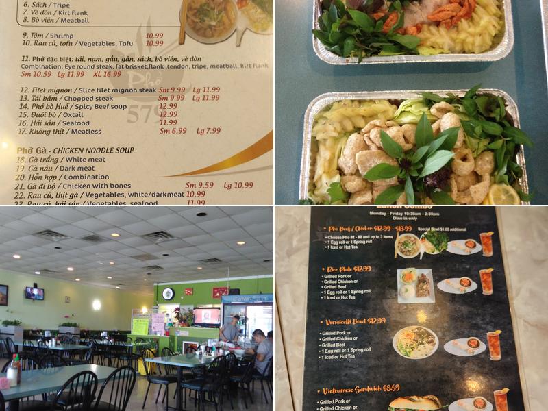 Pho 579 Menu