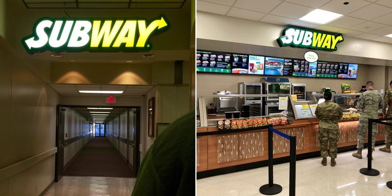 Subway Surgical Center Food Court, 1100 Wilford Hall Loop, Jbsa Lackland