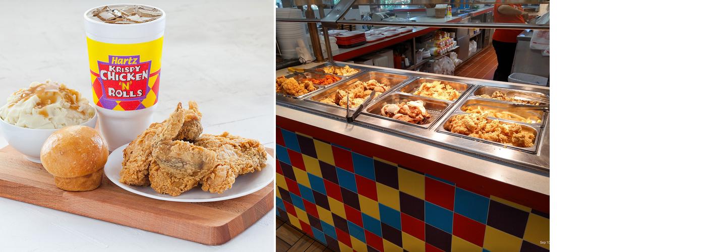 Hartz Chicken Buffet Menu