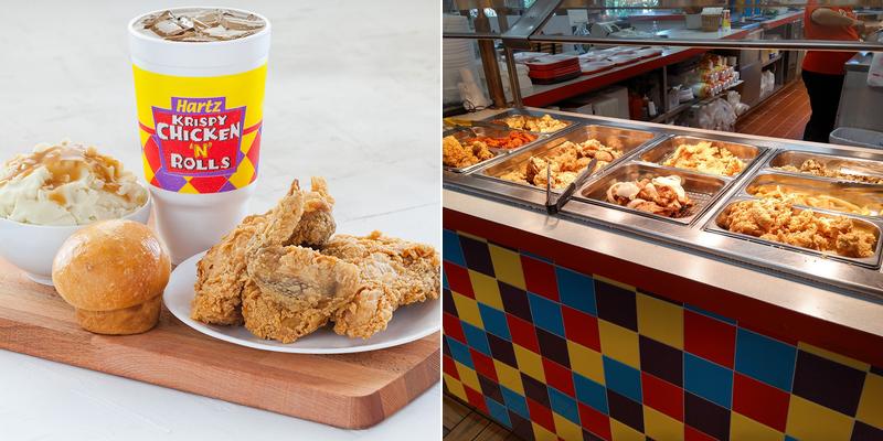 Hartz Chicken Buffet Menu