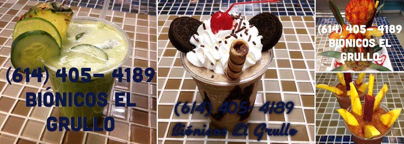 Bionicos El Grullo Menu