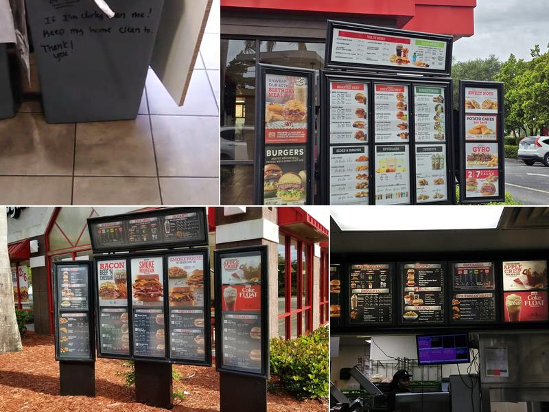 Arby's Menu