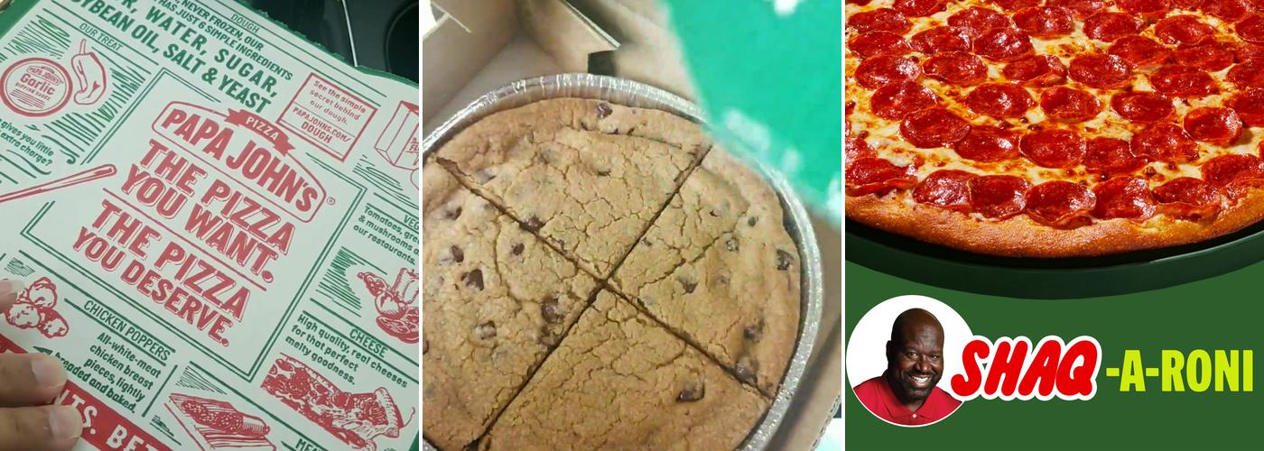 Papa Johns Pizza Menu