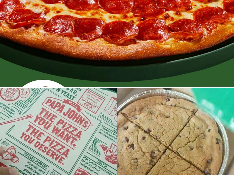 Papa Johns Pizza Menu