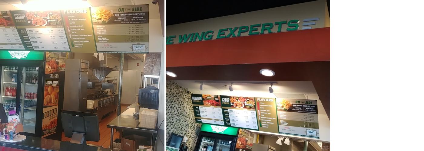 Wingstop Menu