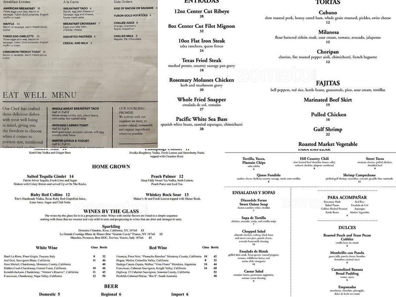 Bolo's Menu