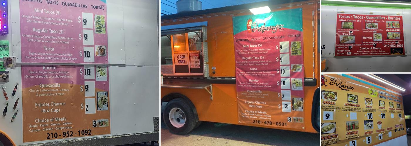 El Chilango Tacos Menu