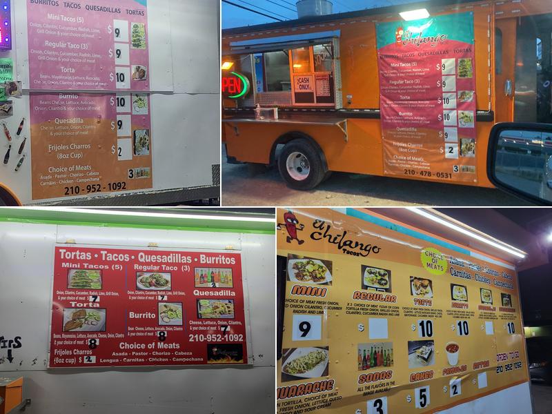 El Chilango Tacos Menu