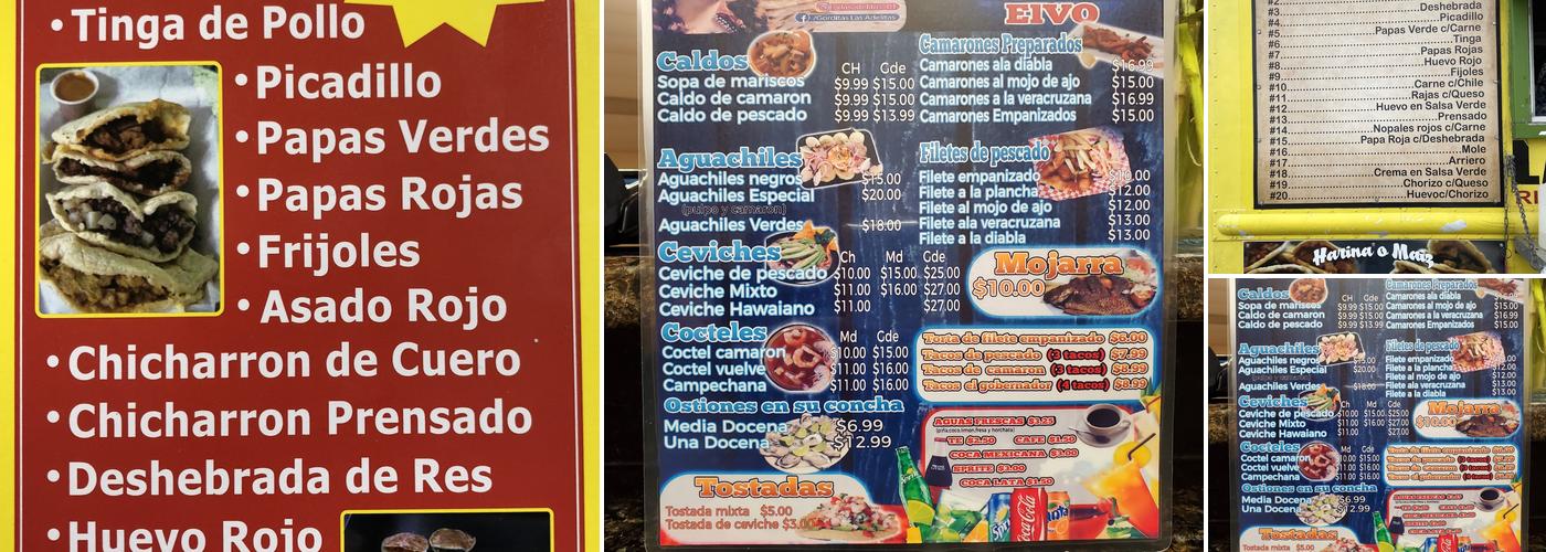Las Adelitas Gorditas Menu