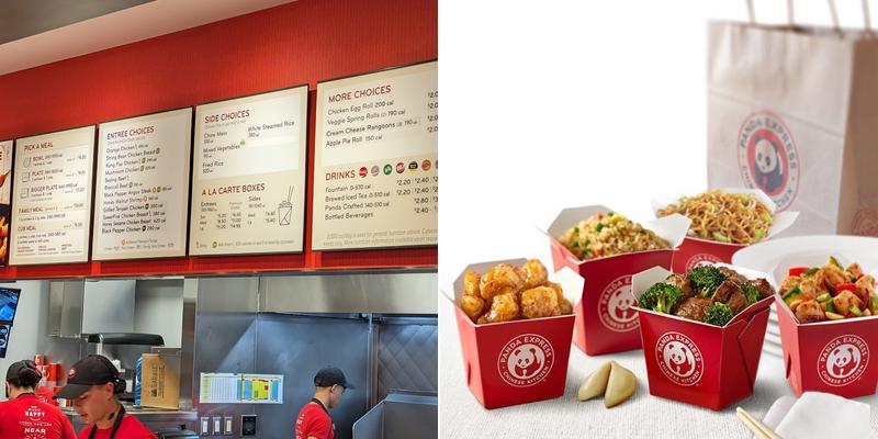 Panda Express Menu