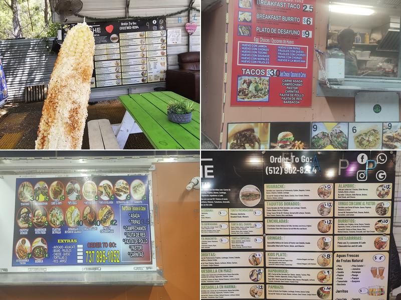 Tacos El Huache Menu
