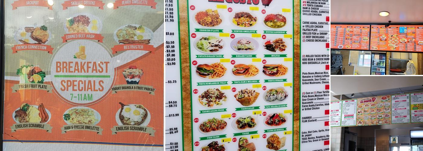 Taqueria al Gusto Menu