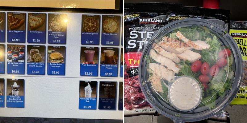 Costco Food Court Menu