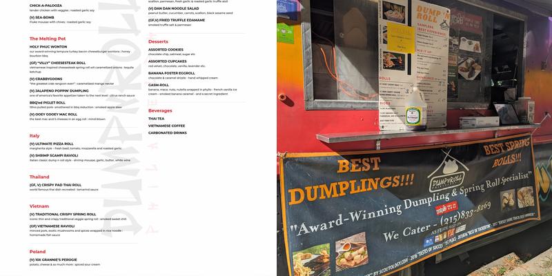 DumpNRoll Menu